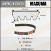 MASUMA 4PK-1020 Ремень ручейковый Masuma 4PK-1020