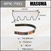 MASUMA 4PK760 Ремень поликлиновой  4PK- 760