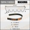 MASUMA 5PK-1650 Ремень ручейковый Masuma 5PK-1650