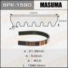 MASUMA 6PK-1580 Ремень ручейковый Masuma 6PK-1580