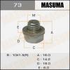 MASUMA 73 Болт маслосливной A/T Masuma  Toyota, Mitsubishi, Suzuki