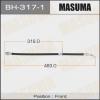 MASUMA BH-317-1 Шланг тормозной Masuma bh-317-1/bh-061/T- OEM_90947-02803  /front/  Corolla #E104, CE109, #E114 RH