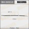 MASUMA BH-322-2 Шланг тормозной Masuma bh-322-2 / T-  /rear/  Caldina, Corona, Carina ST191 LH 90947-02751