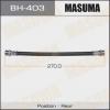 MASUMA BH-403 Шланг тормозной Masuma bh-403 / Mz- OEM_D062-43-810B /rear/ DEMIO, FESTIVA RH
