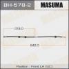 MASUMA BH-578-2 Шланг тормозной Masuma bh-578-2 /M-  /front/GALANT FORTIS/CY4A  LH