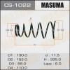 MASUMA CS-1022 Пружина подвески Masuma CS-1022 rear COROLLA/ AE101, CE100
