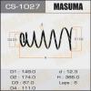 MASUMA CS-1027 Пружина подвески Masuma CS-1027 rear VISTA/ SV43