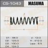 MASUMA CS-1043 Пружина подвески Masuma CS-1043 rear CROWN/ GS151