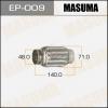 MASUMA EP-009 Гофра глушителя MASUMA  48x140  EP-009