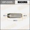MASUMA EP035 Гофра глушителя   65x280