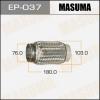 MASUMA EP-037 Гофра глушителя MASUMA  76x180  EP-037