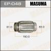 MASUMA EP-048 Гофра глушителя MASUMA  61x150