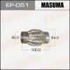 MASUMA EP-051 Гофра глушителя MASUMA  40x100