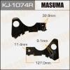 MASUMA KJ-1074R Клипса  пластм. крепежная  KJ-1074 R  (2)