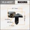 MASUMA KJ-437 Клипса  пластм. крепежная  KJ- 437  (50)**