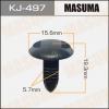 MASUMA KJ-497 Клипса  пластм. крепежная  KJ- 497  (50)