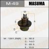 MASUMA M-49 Болт маслосливной С МАГНИТОМ Masuma  Toyota  12х1.25mm   1ZZ,1NZ,2NZ,2AZ,1MZ,3S,1HD