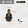 MASUMA MB-3842 Шаровая опора Masuma MB-3842  ##J12, ##N21#