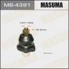 MASUMA MB-4391 Шаровая опора Masuma MB-4391  front up #D21, F22, #E21, 22, 23, 24