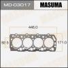 MASUMA MD-03017 Прокладка Голов.блока Masuma MD-03017 4D55, 4D56