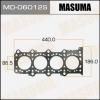MASUMA MD-06012S Прокладка Голов.блока Masuma  J20A  (1/10)