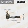 MASUMA ME-3921L Наконечник рулевой тяги Masuma ME-3921L out /CALDINA/ AZT241, ZZT241