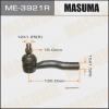 MASUMA ME-3921R Наконечник рулевой тяги Masuma ME-3921R out /CALDINA/ AZT241, ZZT241
