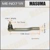MASUMA ME-N071R Наконечник рулевой тяги Masuma  MICRA/ K12E  RH