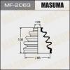 MASUMA MF2063 Пыльник привода