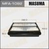 MASUMA MFA-1092 Воздушный фильтр Masuma  А- 969      MFA-1092