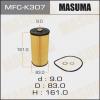 MASUMA MFC-K307 Фильтр масляный  LHD      Masuma MFC-K307