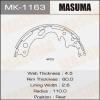 MASUMA MK-1163 Колодки  барабанные Masuma   MK-1163