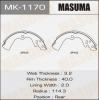 MASUMA MK-1170 Колодки  барабанные Masuma   MK-1170