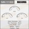MASUMA MK-1193 Колодки  барабанные Masuma   MK-1193