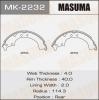 MASUMA MK-2232 Колодки  барабанные Masuma   MK-2232