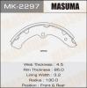MASUMA MK-2297 Колодки  барабанные Masuma   MK-2297