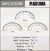 MASUMA MK-2305 Колодки  барабанные Masuma   MK-2305
