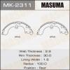MASUMA MK-2311 Колодки  барабанные Masuma   MK-2311