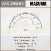 MASUMA MK-2500 Колодки  барабанные Masuma   MK-2500  парковочные