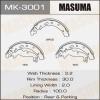 MASUMA MK-3001 Колодки  барабанные Masuma   MK-3001