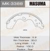 MASUMA MK-3388 Колодки  барабанные Masuma   MK-3388