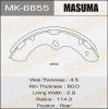 MASUMA MK6655 Колодки  барабанные    R-3029     (1/4)