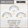 MASUMA MK-6704 Колодки  барабанные Masuma   MK-6704
