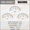 MASUMA MK9997 Колодки тормозные барабанные