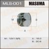 MASUMA MLS-001 Гайки Masuma mls-001 12x1.5  (уп, 20 шт) открытая, ключ d21,22