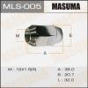 MASUMA MLS-005 Гайки Masuma mls-005 12x1.5  (уп, 20 шт) стандартный конус, средняя, ключ d21,22