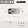 MASUMA MLS-011 Гайки Masuma mls-011 12x1.25  (уп, 20 шт) стандартный конус, длинная, ключ d21,22