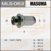 MASUMA MLS-063 Гайки Masuma mls-063 14x1.5  (уп, 20 шт) Land Cruiser 100 (с шайбой D 30mm, длинная, ключ d21,22)