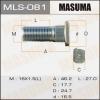 MASUMA MLS-081 Шпилька для грузовика Masuma mls-081 OEM_MB161934 MMC Canter LH