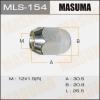 MASUMA MLS-154 Гайки Masuma mls-154 12x1.5  (уп, 20 шт) стандартный конус, короткая, ключ d21,22